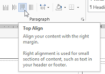 Ribbon: Alignment buttons, 270 degrees (Word 2013)