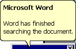 Office Assistant message - finished
