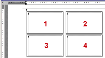 4 text boxes