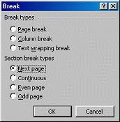 Dialog-break | Next Page section 